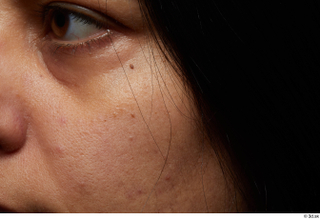 HD Face Skin Penelope Lee cheek eye face skin pores…